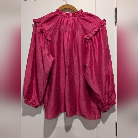 BNWT Hudson  North Pink Blouse - Picture 4 of 8